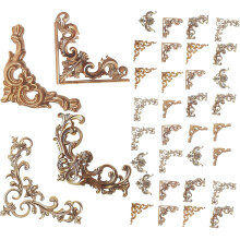 48 Barock-Aufkleber für Scrapbooking, Vintage-Rahmenecken-Aufkleber, Scrapbook