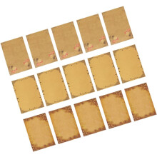 48 Blatt Retro-Briefpapier, Grußkarten, Vintage-Kraftpapier, europäischer Stil