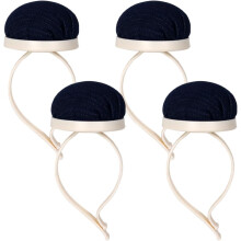 4 soportes para alfileres de muñeca, almohadillas para agujas reutilizables y resistentes al desgaste.