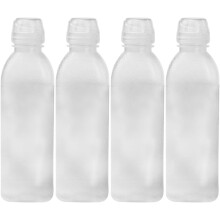 4 stk. gjenbrukbare oljeflasker til kjøkken, PP-materiale, 300 ml kapasitet, praktisk hellebeholder for eddik og saus til kjøkkenet