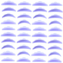 40 Paar wiederverwendbare Wimpernlifting-Pads aus Silikon für Wimpernverlängerung und -veredelung