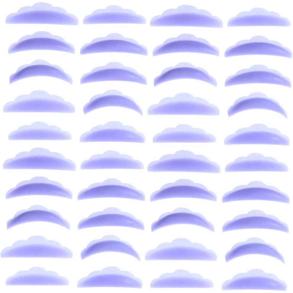 Hkhbjs 40Pairs Reusable Eyelash Perm Lash Lift Pads Silicone Eyelash Makeup Beauty Tool For Curling Grafting