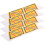 4Pcs High Voltage Warning Stickers Electric Shock Hazard Signs Self Adhesive Electrical Panel Labels 1