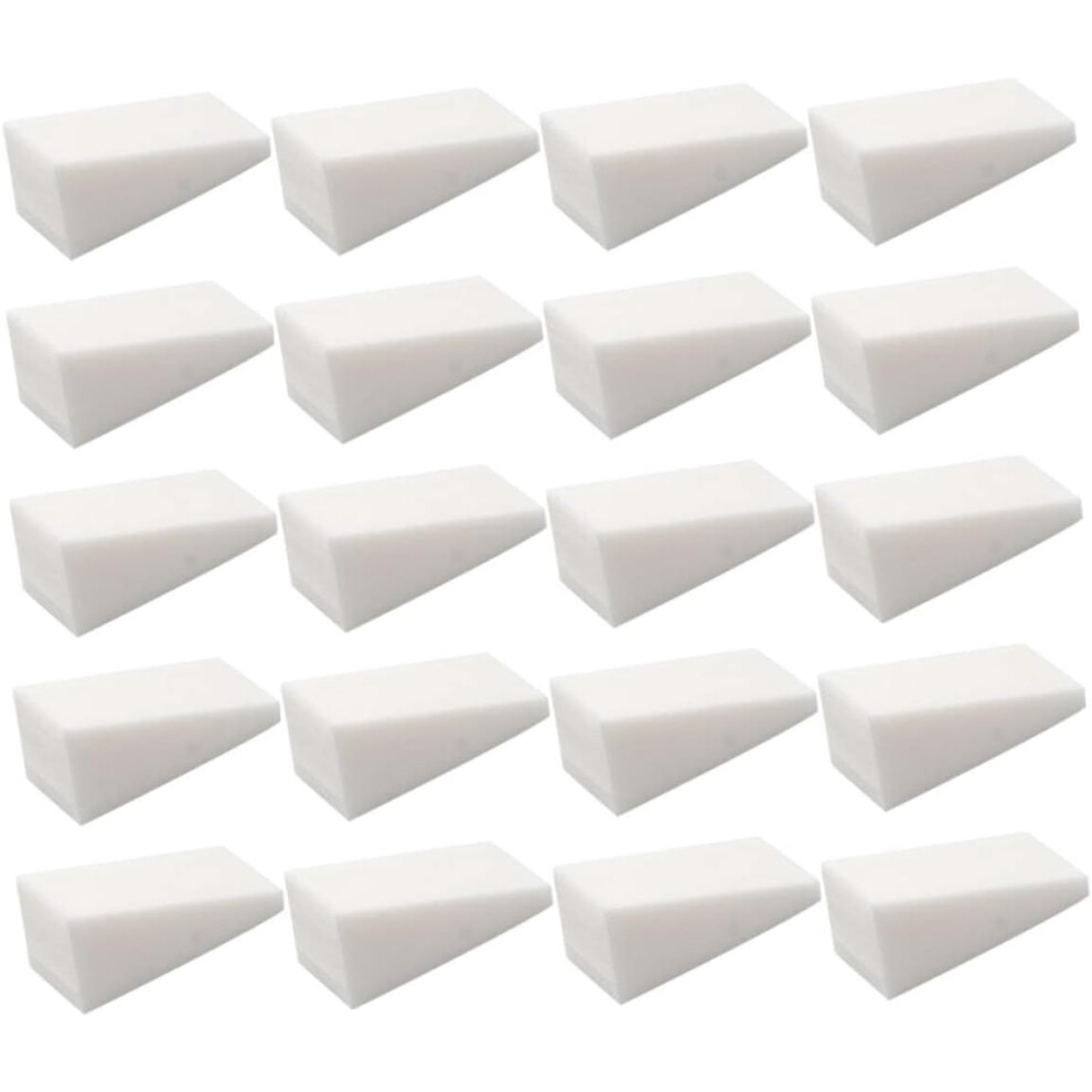 Hkhbjs Makeup Wedge Sponge Applicators For Gradient Nail Art And Cosmetic Use 48Pc