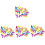 2pcs Independence Day Bow Ornaments Polyester Bow Decor 1