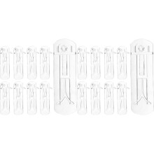 40 supports d'étagère robustes en plastique, clips de fixation pour étagères et armoires, pour une installation fiable.
