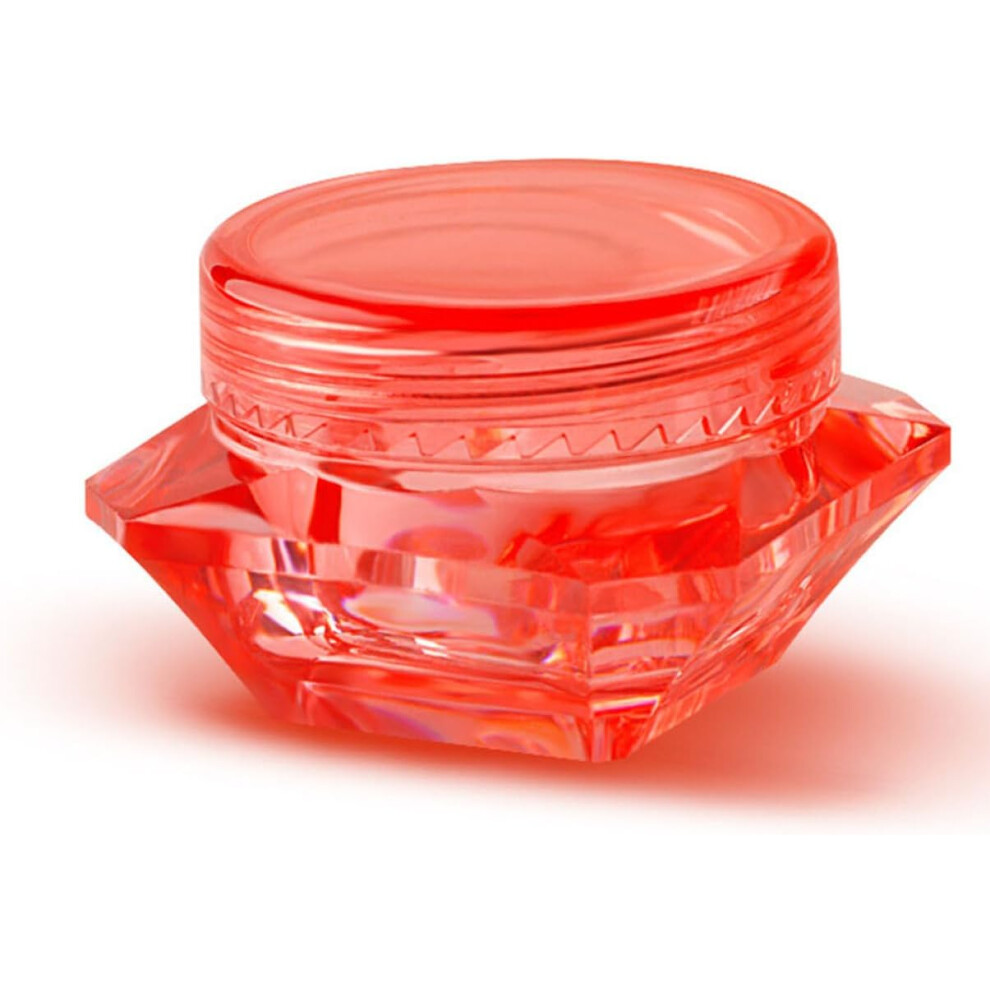 Hkhbjs 40Pc Refillable Cosmetic Sample Containers Portable Crystal Jars For Travel