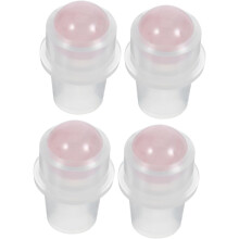 Lot de 4 billes à bille pour flacons d'huiles essentielles de 10 ml, en acier inoxydable, diamètre 16 mm.