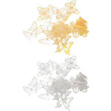 45 Blatt DIY-Schmetterlingsaufkleber zum Selbermachen für Scrapbooking und Bastelarbeiten