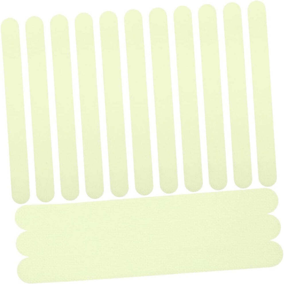 48Pcs Glow In The Dark Anti-Slip Stairs Tapes Reflective Safety Strips, Waterproof Non-Skid Stair Stickers 8882873595386