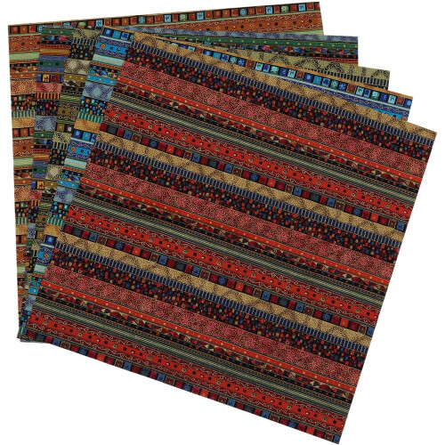 Dekoratives Stoffset im Ethno-Stil zum Selbermachen und Basteln