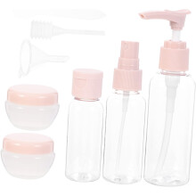 Leere Kosmetikflasche für Reisen, Plastik-Shampooflaschen und Reise-Lotionbehälter für Hautpflegeflüssigkeiten und