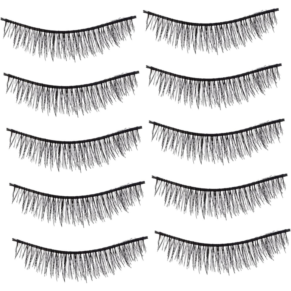 Hkhbjs 5Pairs Natural Long Eyelashes False Eyelash Makeup Tools For Daily Wear And Special Occasions