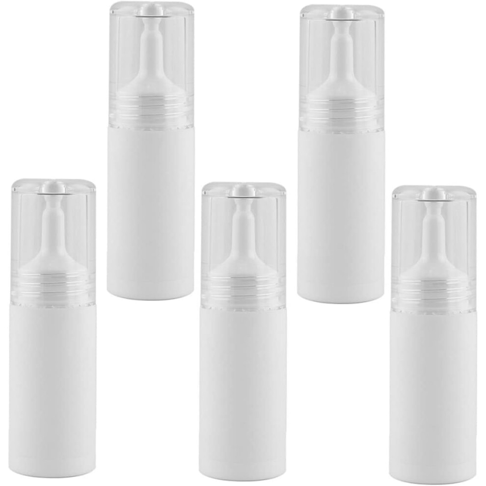 Hkhbjs 5Pcs Plastic Dropper Bottles For Essential Oils Portable Travel Lotion Containers Caps For Diy Skincare And Perfume Storage