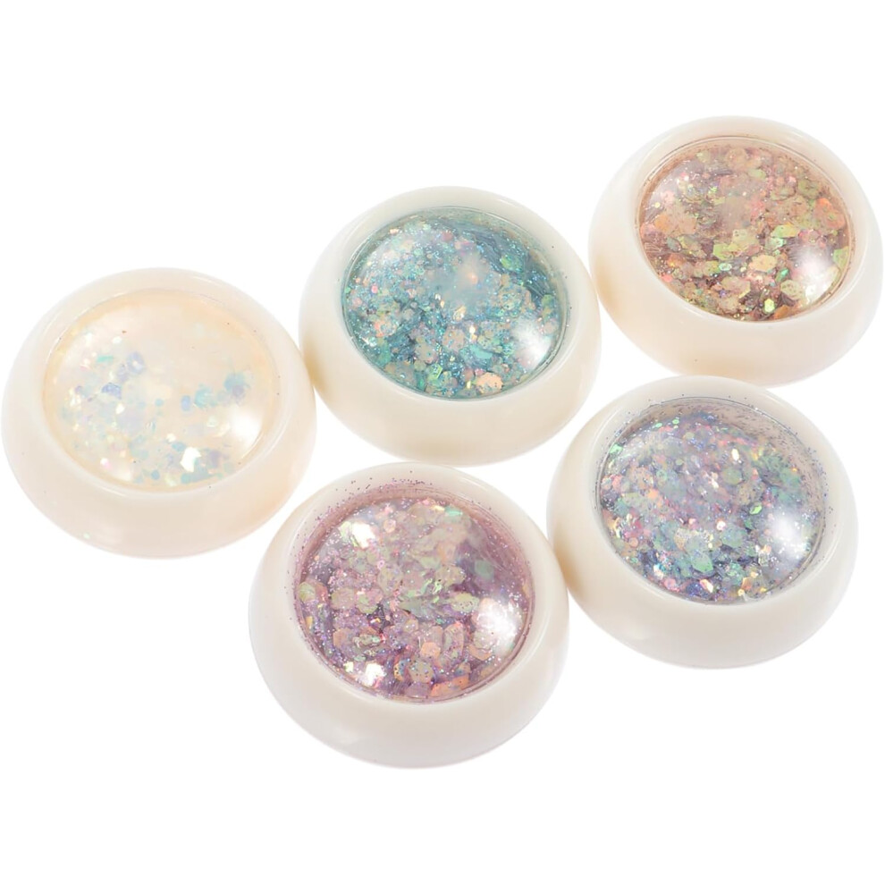 Hkhbjs Nail Art Glitter Sequins Shiny Resin Adorns For Diy Manicure Decorations