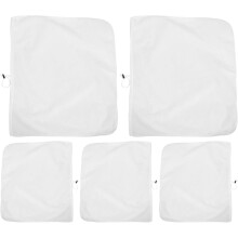 Lot de 5 sacs filtrants pour brassage, maille fine, passoire alimentaire, cordon de serrage, réutilisables en polyester