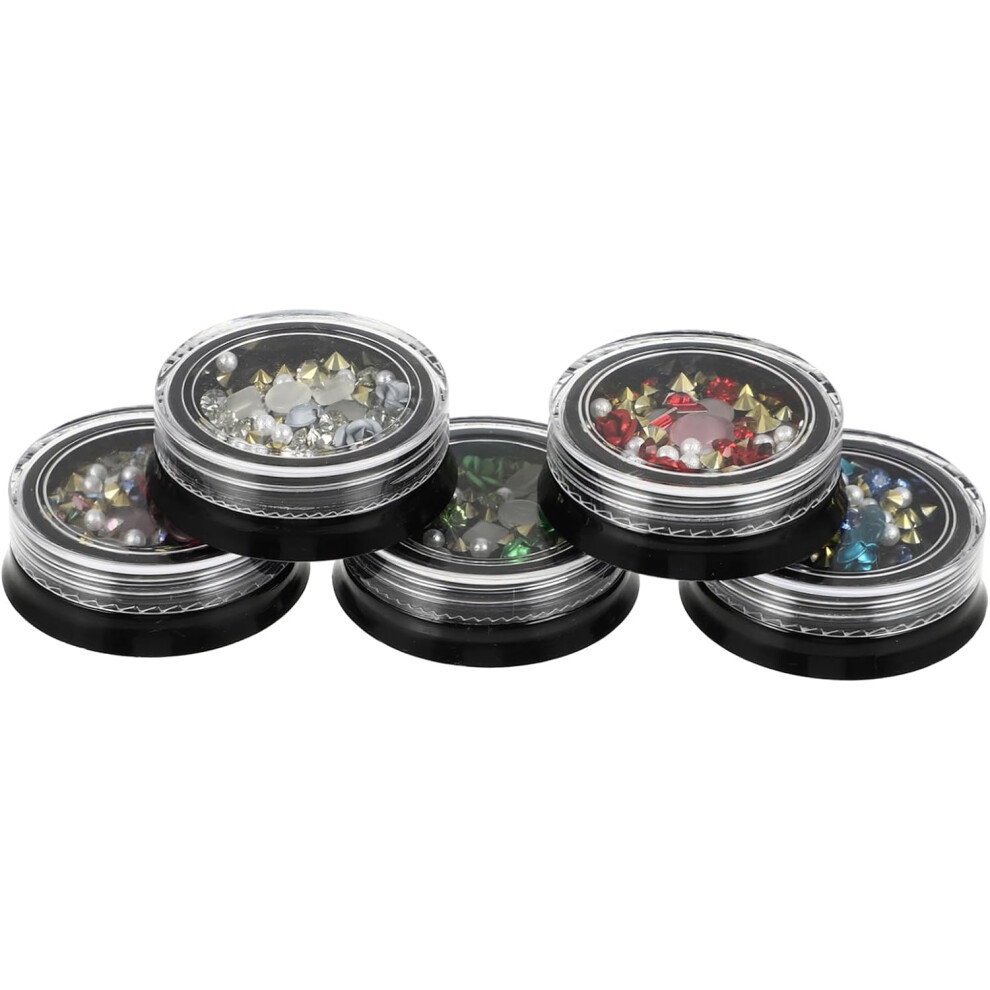 Hkhbjs Floral Nail Art Decorations Rhinestones For Diy Nails And Charms Accessories