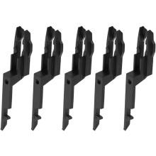 Emergency Glass Break Reset Key 5Pcs Black Fire Safety Door Access Control Alarm Button Emergency Shut Off Switch