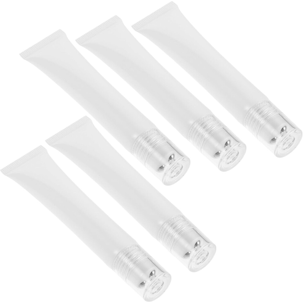 Hkhbjs Cream 5Pcs Refillable Roller Tube Soft Tube Perfume Roller Bottle Portable Roll Bottle Travel Toiletry Containers For Eye