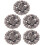 Lot de 5 boutons Eagle Alloy, design chic et élégant, ajustement parfait. 1