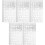 5pcs Drawing Template Ruler Metal Stencil for Creative DIY Journal Scrapbook Crafting Reusable 1