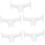 5pcs Eyebrow Tattooing Ruler and Stencil Set Eyebrow Positioning Tools 1