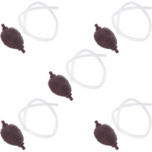 5-teiliges Tee-Ablaufschlauch-Set mit Silikon-Reinigungskugeln für Teetische und Abflusslöcher, flexibles Kunststoffmaterial