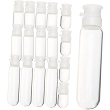 20 Stück Glas-Dosierflaschen mit Tropfverschluss, auslaufsichere Reise-Toilettenartikelbehälter