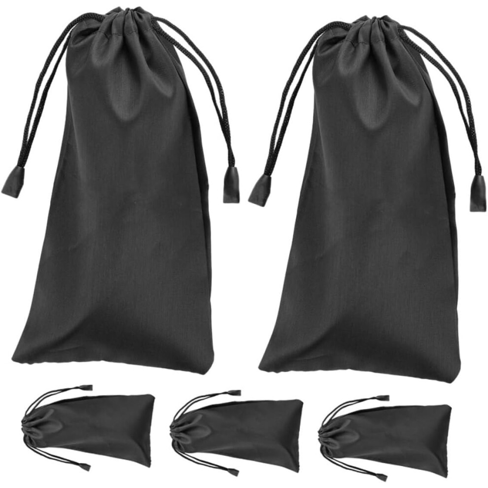 Hkhbjs 5Pcs Soft Glasses Storage Bags For Sunglasses And Eyeglasses Pouch Scratch Protection For Travel And Daily Use