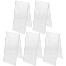 5PCS transparentes titulares de cartão comercial mangas de proteção duras
