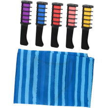 5 stuks mini haarverfkammen, uitwasbare haarkrijtjes voor eenvoudige applicatie, voor jongens en meisjes, willekeurige kleur.