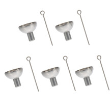 Mini Stainless Steel Funnels Dispensing Funnel for Essential Oils Funnels Household Resistant to Scratch Break