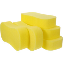 Lot de 5 éponges de lavage de voiture haute densité, extra épaisses, en forme de 8