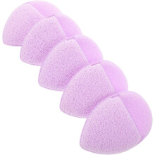 5 Stück kleine, wiederverwendbare Gesichtsreinigungsschwämme, Peeling-Handschuhe