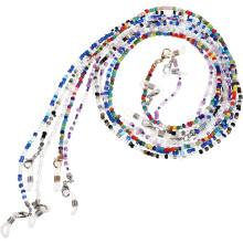 5pcs Glasses Chain for Women Mask Lanyards of Ear Hooks Beaded Chain for Eyeglass Holder Necklace for Daily Use