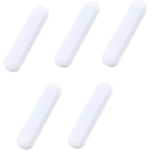 5 Stück PTFE-Magnetrührstäbe 7x30mm Labor-Magnetrührstäbe Weißer Spinbar-Mischer