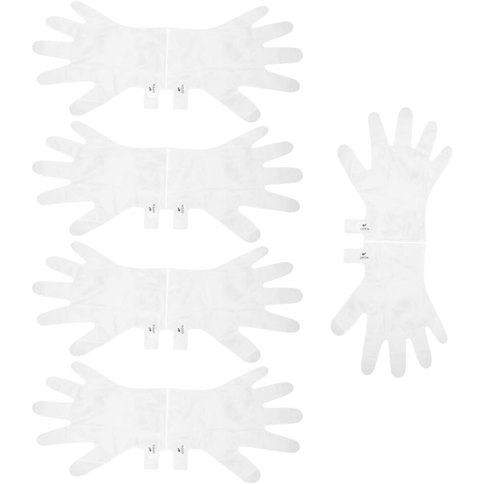 Hkhbjs 5 Pair Hand Mask Moisturizing Exfoliating Hands Peeling Mask Gloves For Whitening Cuticle Removal Care