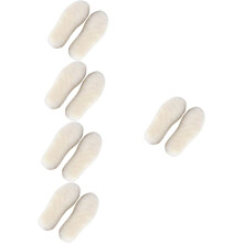 5 Paar Winterfleece-Einlegesohlen, warme Schuhpolster für Unisex-Fleeceschuhe, ideal für Stiefel und kalte Tage