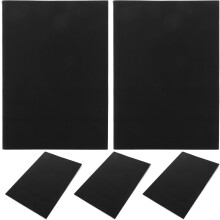5 cuadernos de notas en blanco con páginas sin líneas, cubierta Kraft y cuaderno de bocetos para acuarela.