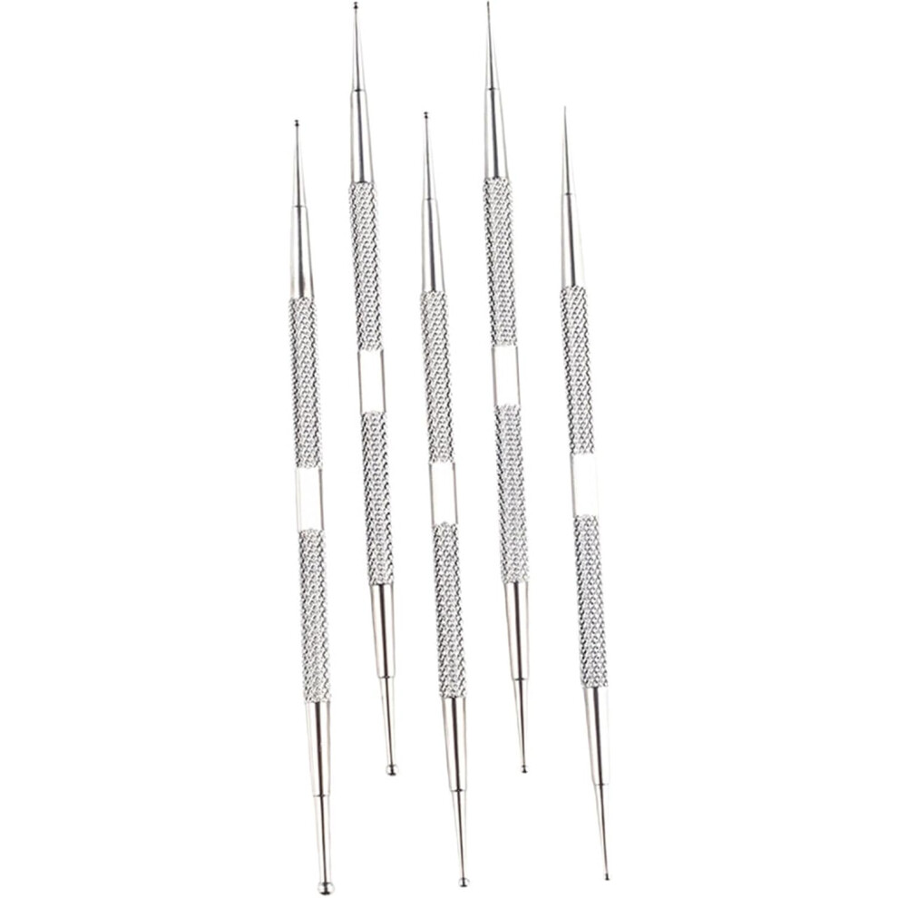 Hkhbjs 5Pcs Manicure Salon Pen Nail Art Tool Dual-Head Nail Art Pen Manicure Accessory Dot