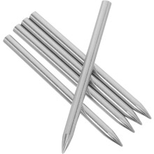 5 agujas de coser paracord de acero, herramientas de costura para la fabricación de pulseras y cordones de cuero.