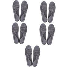 5pairs Portable Shoe Pads Sports Insoles Comfortable Shoe Inserts
