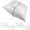 5 sacchetti organizer per borse con coulisse in seta, leggeri e pratici. 1