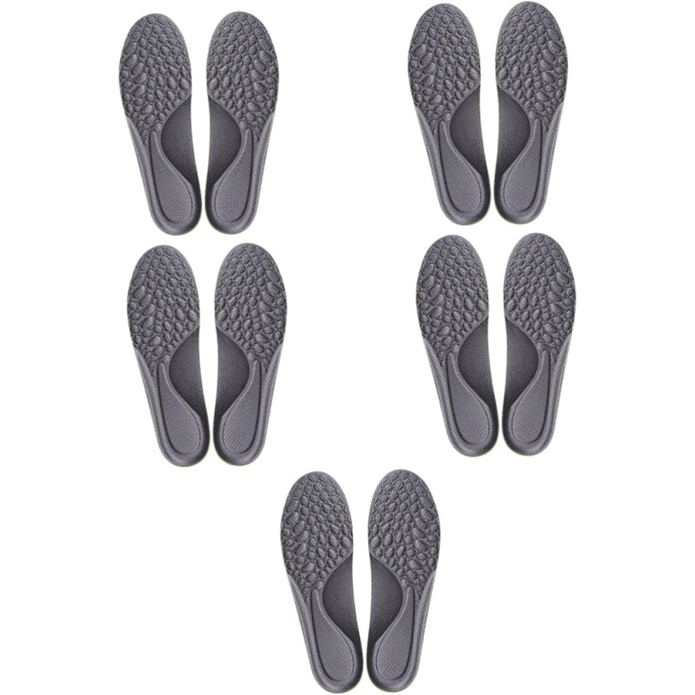 Hkhbjs 5Pairs Sports Insoles Comfortable Shoe Inserts Replaceable Shoe Pads