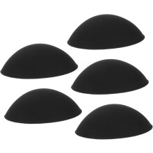 5pairs inserir almofadas redondas canecas removíveis insere para desporto banheiro copas almofadas