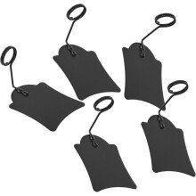 5 Stück Preisschildhalter-Clips aus Metall für Supermärkte, Restaurants und Einzelhandelsgeschäfte