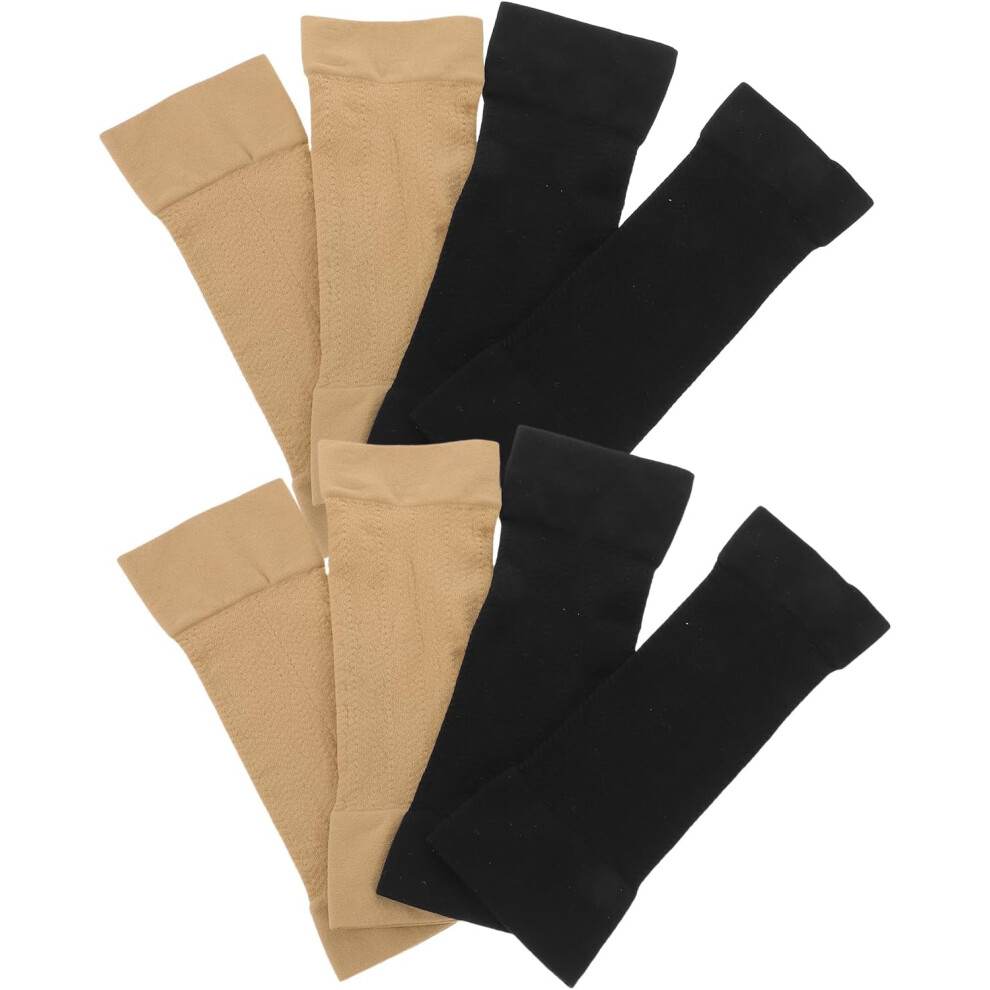 Hkhbjs Compression Arm Sleeves Upper Arm Shaper Sleeves 5 Pairs For Women And Men