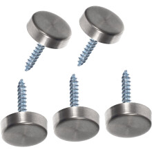 Sets dekorative Schrauben, Edelstahl, Werbetafelnägel, selbstschneidende Schrauben, Glas- und Spiegelnägel