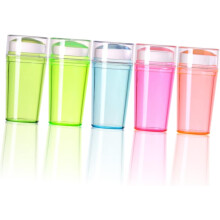 5 set di stampini per unghie in silicone, french manicure, accessori per nail art, kit di stamping per uso domestico e professionale.