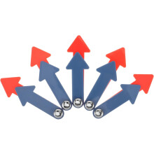 stuks plastic wijzers voor een klok, draaiende pijl, leermiddel voor jongens en meisjes